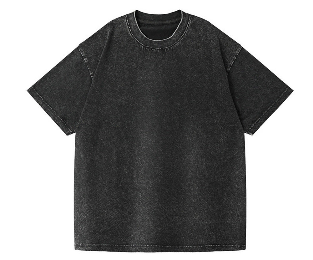 Men Women Vintage Washed Oversize TrailTee